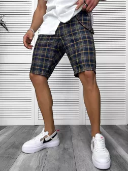 Pantaloni scurti casual, cu imprimeu, 13160