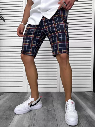 Pantaloni scurti casual, cu imprimeu, 13161