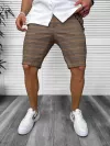 Pantaloni scurti casual, cu imprimeu, 13164