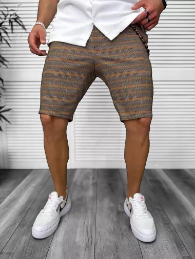 Pantaloni scurti casual, cu imprimeu, 13164 N2