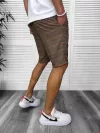 Pantaloni scurti casual, cu imprimeu, 13164