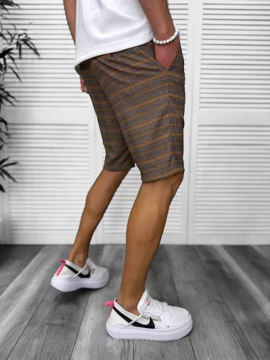 Pantaloni scurti casual, cu imprimeu, 13164 N2