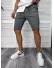 Pantaloni scurti casual, gri 13168 D4-2.4