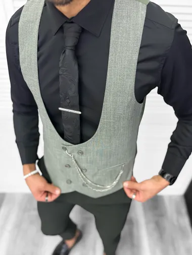 Compleu barbati Vesta + Pantaloni B1469 Y18-2