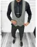 Compleu barbati Vesta + Pantaloni B1469 Y18-2