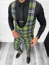 Compleu barbati Vesta + Pantaloni B4100 Lant si cravata cadou 5-2
