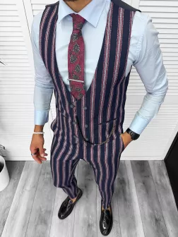 Compleu barbati Vesta + Pantaloni B5519 47-4* Z3-1