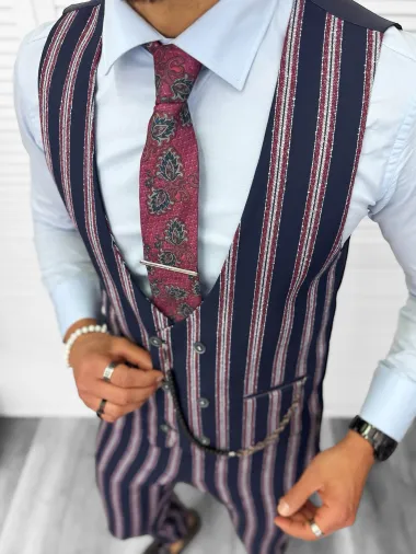 Compleu barbati Vesta + Pantaloni B5519 47-4* Z3-1