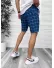 Pantaloni scurti casual, cu imprimeu, 13110 16-3.3