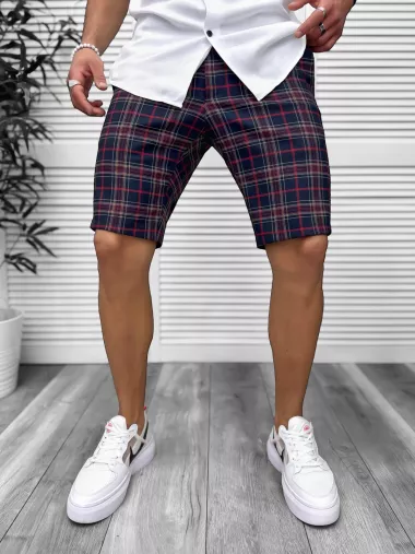 Pantaloni scurti casual, cu imprimeu, 13112 D4-3.3