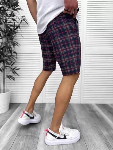 Pantaloni scurti casual, cu imprimeu, 13112 D4-3.3