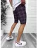 Pantaloni scurti casual, cu imprimeu, 13112 D4-3.3