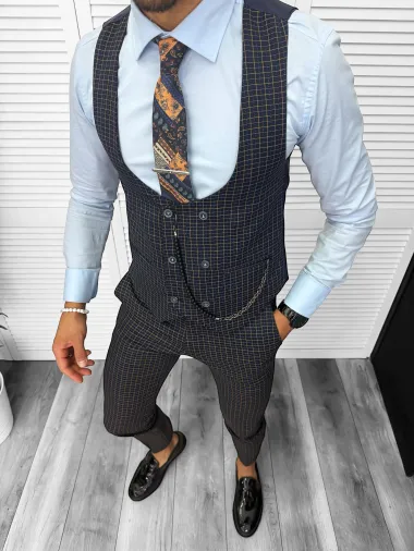 PANTALONI BARBATI ELEGANTI 13154 O2-3.1