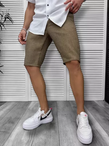 Pantaloni scurti casual, cu imprimeu, 13114