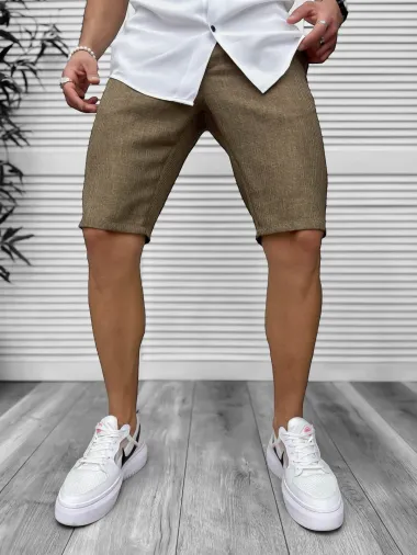 Pantaloni scurti casual, cu imprimeu, 13114 D2-2.4