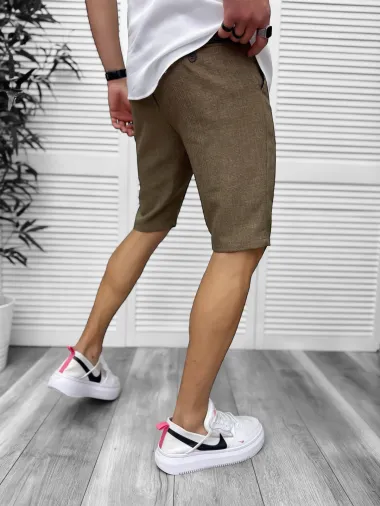 Pantaloni scurti casual, cu imprimeu, 13114 D2-2.4