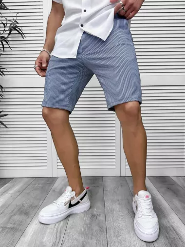 Pantaloni scurti casual, cu imprimeu, 13115