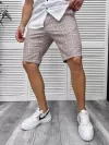 Pantaloni scurti casual, cu imprimeu, 13116
