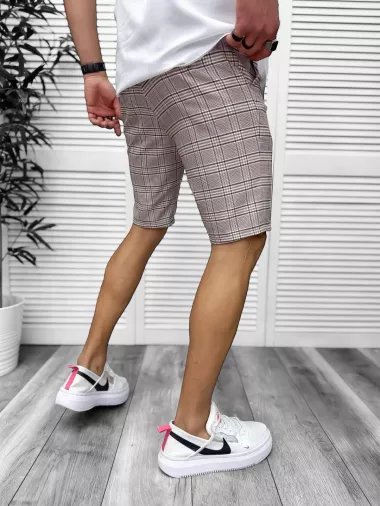 Pantaloni scurti casual, cu imprimeu, 13116 D4-3.3