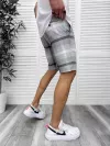 Pantaloni scurti casual, cu imprimeu, 13117