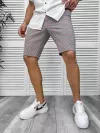 Pantaloni scurti casual, cu imprimeu, 13118