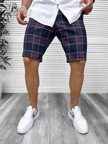 Pantaloni scurti casual, cu imprimeu, 13122 D4-3.3