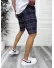 Pantaloni scurti casual, cu imprimeu, 13122 D4-3.3