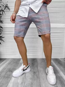 Pantaloni scurti casual, cu imprimeu, 13123