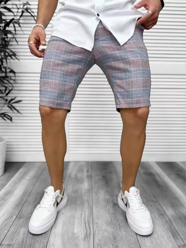 Pantaloni scurti casual, cu imprimeu, 13123