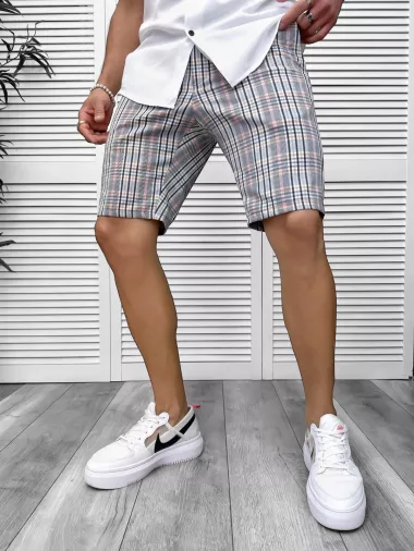 Pantaloni scurti casual, cu imprimeu, 13125