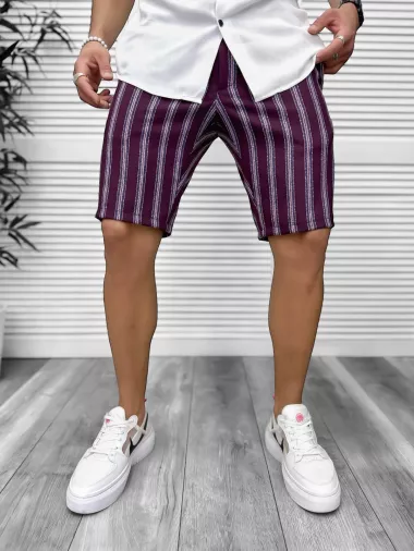 Pantaloni scurti casual, cu imprimeu, 13127 