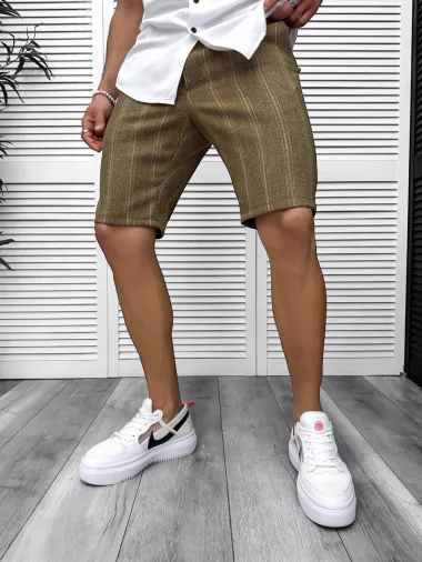 Pantaloni scurti casual, cu imprimeu, 13128 D12-1