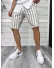 Pantaloni scurti casual, cu imprimeu, 13129 D6-2.2