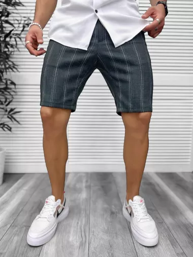 Pantaloni scurti casual, cu imprimeu, 13131 D4-1.3