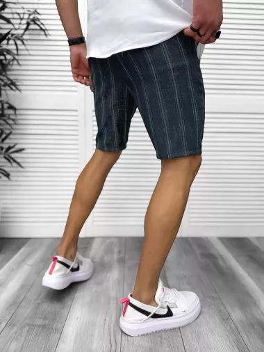 Pantaloni scurti casual, cu imprimeu, 13131 D4-1.3