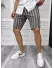 Pantaloni scurti casual, cu imprimeu, 13132