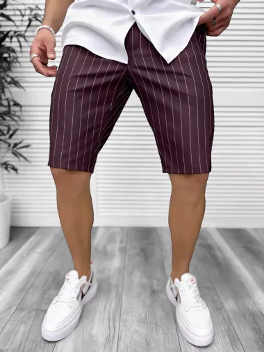 Pantaloni scurti casual, cu imprimeu, 13134 D4-3.2