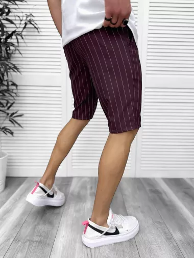 Pantaloni scurti casual, cu imprimeu, 13134 D4-3.2