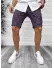 Pantaloni scurti casual, cu imprimeu, 13135