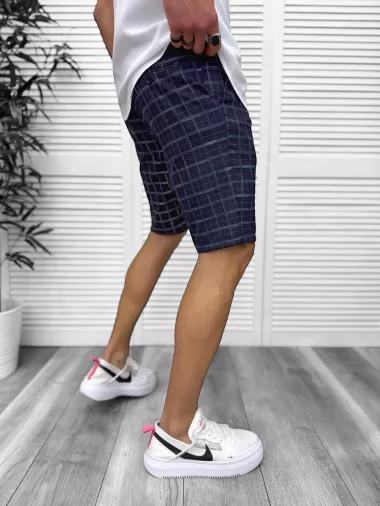 Pantaloni scurti casual, cu imprimeu, 13136 D4-1.3