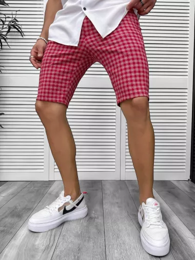 Pantaloni scurti casual, cu imprimeu, 13137