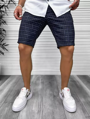 Pantaloni scurti casual, cu imprimeu, 13138 D2-2.2