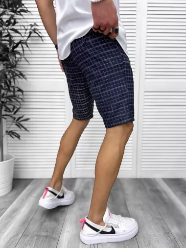 Pantaloni scurti casual, cu imprimeu, 13138 D2-2.2