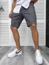 Pantaloni scurti casual, cu imprimeu, 13139