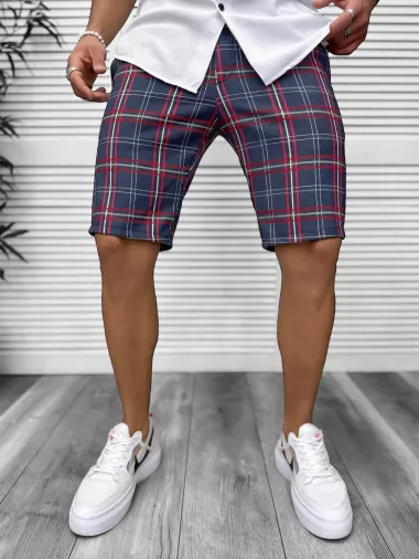 Pantaloni scurti casual, cu imprimeu, 13141 D4-3.2