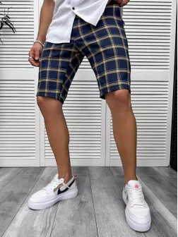Pantaloni scurti casual, cu imprimeu, 13142