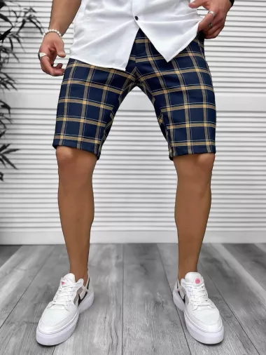 Pantaloni scurti casual, cu imprimeu, 13142