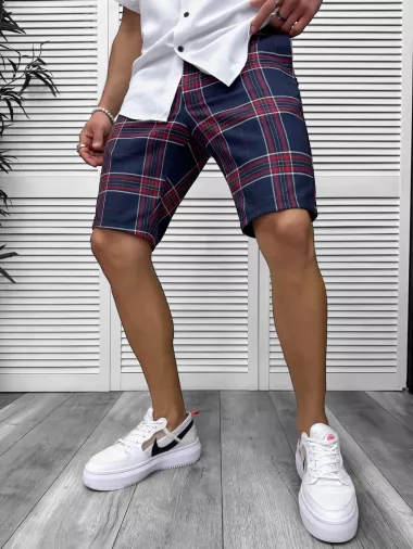 Pantaloni scurti casual, cu imprimeu, 13143