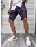 Pantaloni scurti casual, cu imprimeu, 13143 D4-3.3