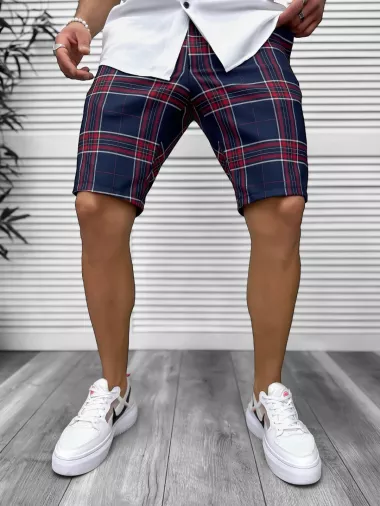 Pantaloni scurti casual, cu imprimeu, 13143 D4-3.3